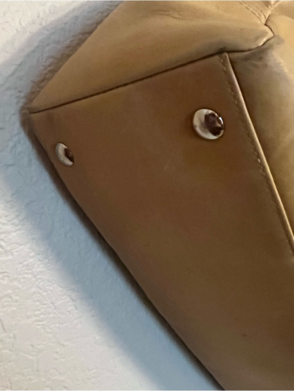 COACH Hamilton Soft Leather Satchel Purse Bag Tan Butter Yellow D1098-F13811 - Picture 4 of 16
